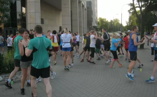 Trening z historią w tle przed Biegiem Powstania Warszawskiego - 